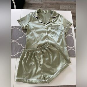 Satin PJ set